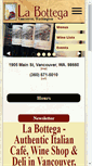 Mobile Screenshot of labottegafoods.com